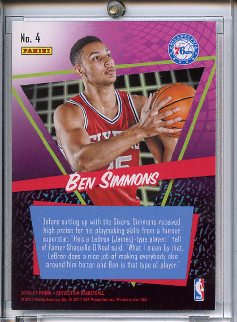 Ben Simmons 2016-17 Revolution, Rookie Revolution #4 (2)