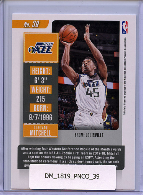 Donovan Mitchell 2018-19 Contenders #39