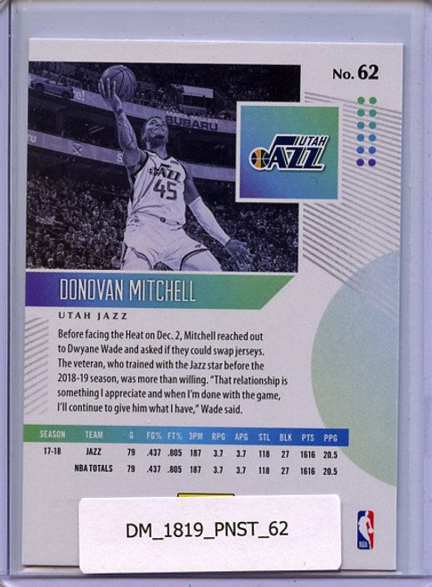 Donovan Mitchell 2018-19 Status #62