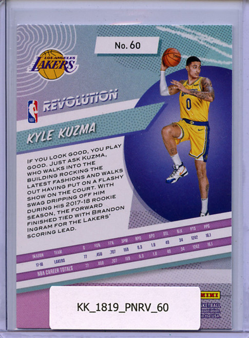 Kyle Kuzma 2018-19 Revolution #60