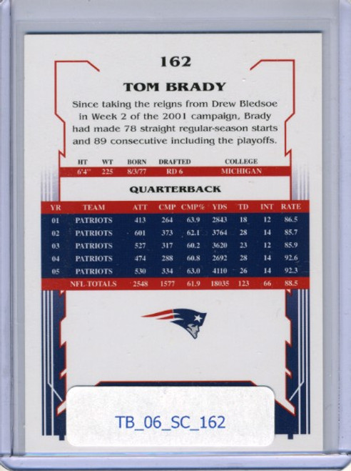Tom Brady 2006 Score #162