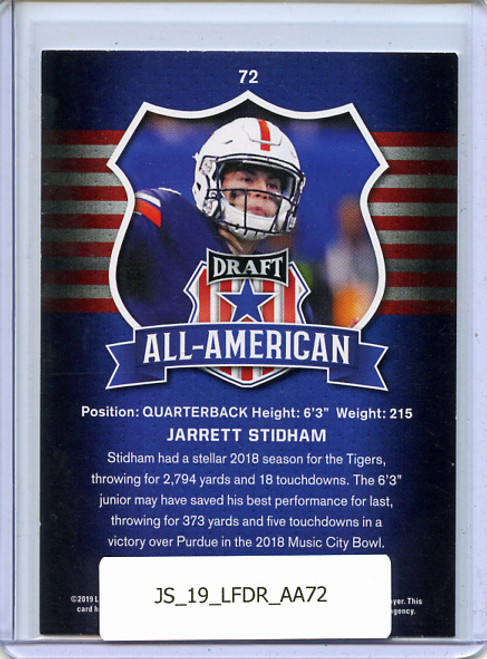 Jarrett Stidham 2019 Leaf Draft #72 All-American