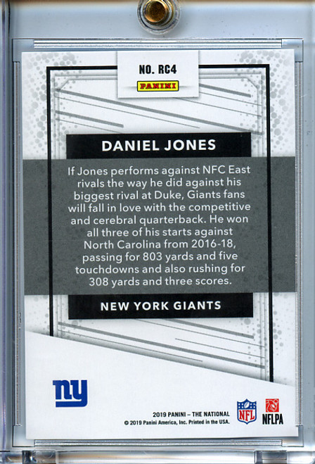 Daniel Jones 2019 Panini National Convention #RC4 Escher Squares (#13/25)