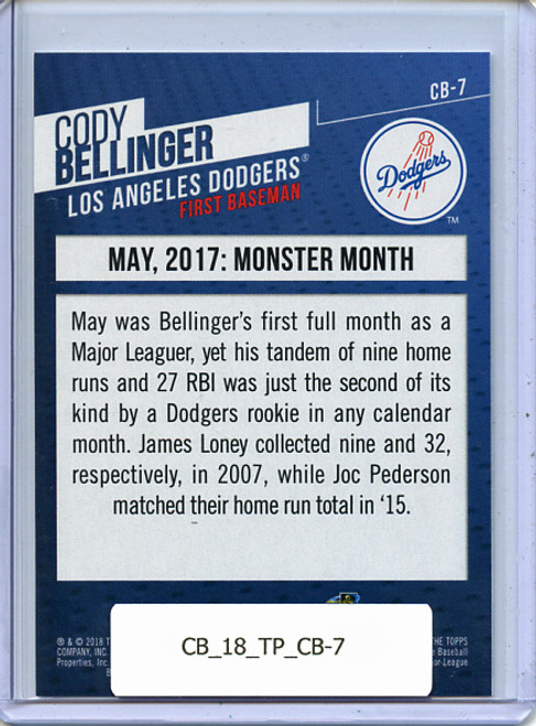 Cody Bellinger 2018 Topps, Highlights #CB-7