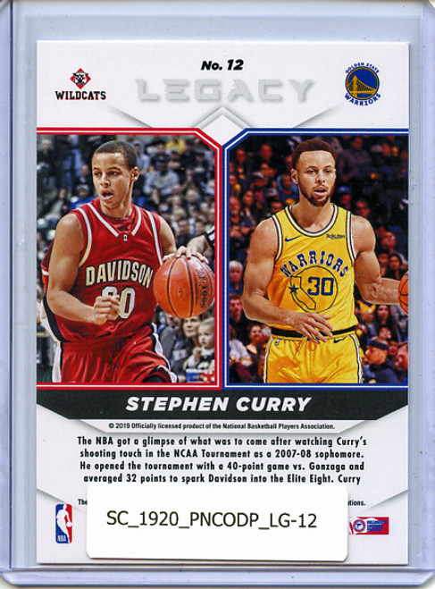 Stephen Curry 2019-20 Contenders Draft Picks, Legacy #12