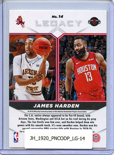 James Harden 2019-20 Contenders Draft Picks, Legacy #14