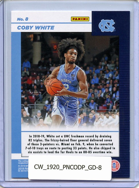 Coby White 2019-20 Contenders Draft Picks, Game Day Ticket #8