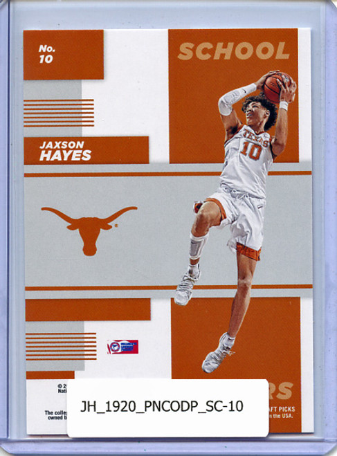 Jaxson Hayes 2019-20 Contenders Draft Picks, School Colors #10