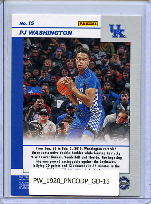 PJ Washington Jr. 2019-20 Contenders Draft Picks, Game Day Ticket #15