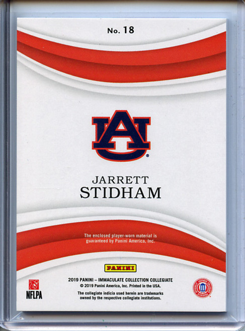 Jarrett Stidham 2019 Immaculate Collegiate, Jumbo Jerseys #18 (#96/99)