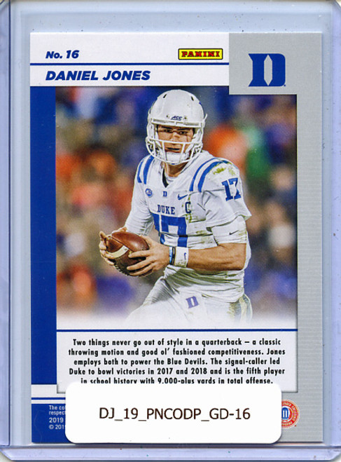 Daniel Jones 2019 Contenders Draft Picks, Game Day Ticket #16