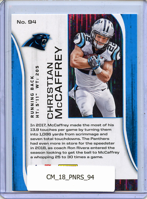 Christian McCaffrey 2018 Rookies & Stars #94