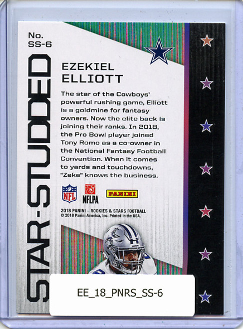 Ezekiel Elliott 2018 Rookies & Stars, Star-Studded #SS-6