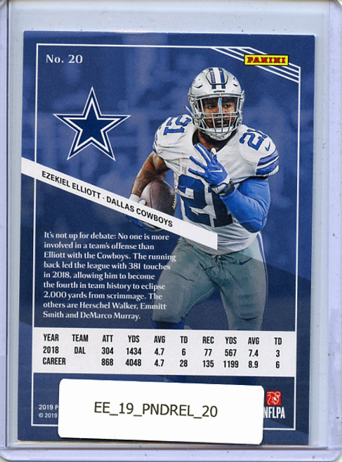 Ezekiel Elliott 2019 Donruss Elite #20