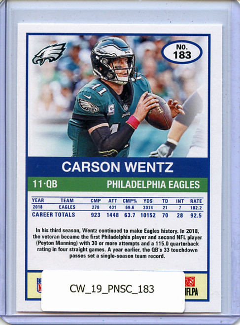 Carson Wentz 2019 Score #183