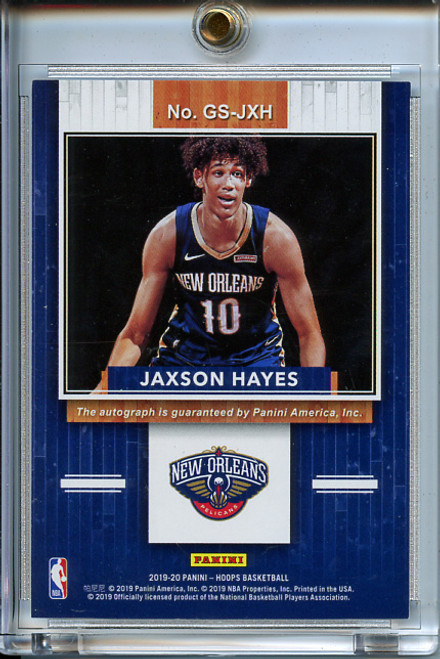 Jaxson Hayes 2019-20 Hoops, Great SIGnificance #GS-JXH