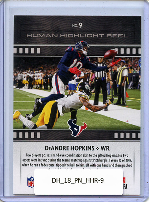 DeAndre Hopkins 2018 Panini, Human Highlight Reel #9