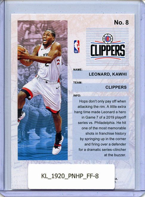 Kawhi Leonard 2019-20 Hoops, Frequent Flyers #8