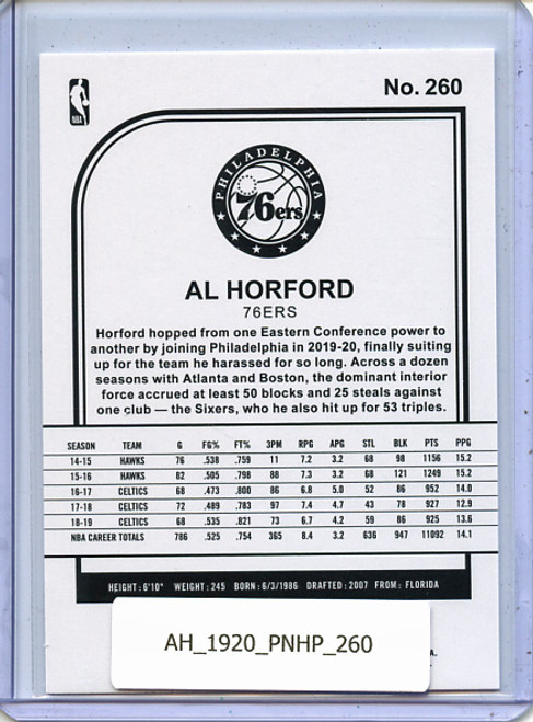 Al Horford 2019-20 Hoops #260