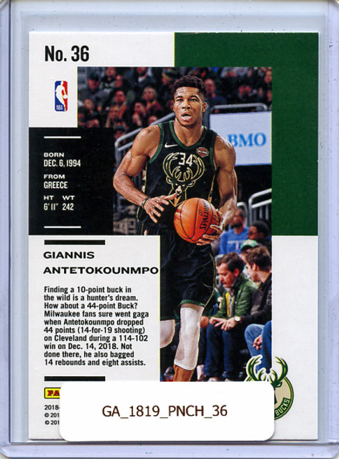 Giannis Antetokounmpo 2018-19 Chronicles #36