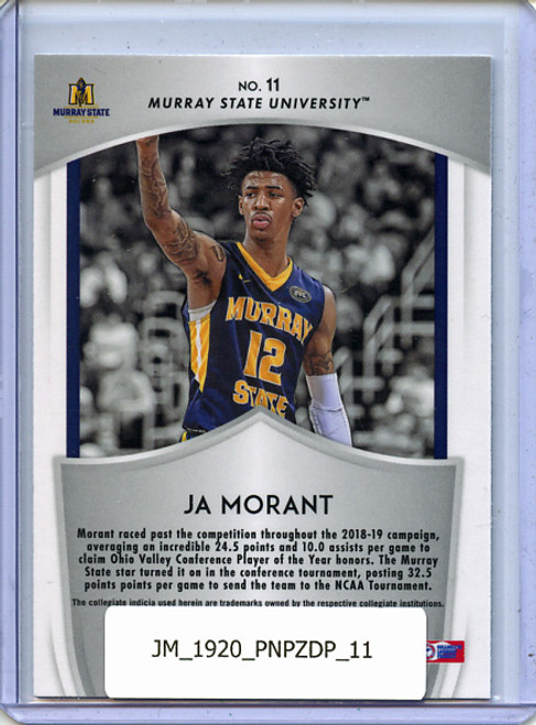 Ja Morant 2019-20 Prizm Draft Picks #11 Crusade