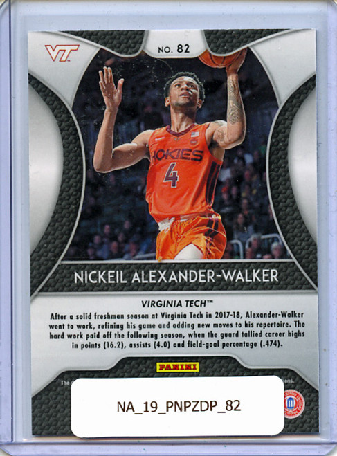 Nickeil Alexander-Walker 2019-20 Prizm Draft Picks #82