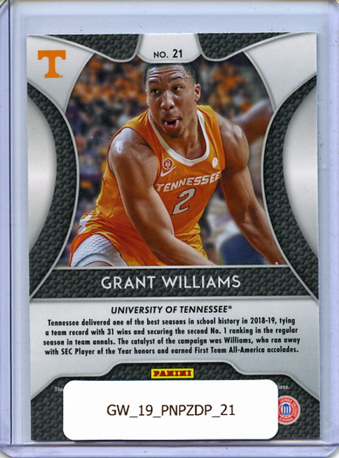 Grant Williams 2019-20 Prizm Draft Picks #21