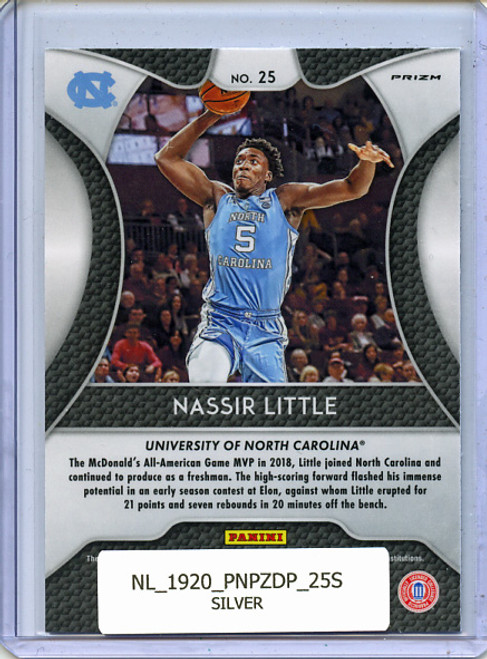 Nassir Little 2019-20 Prizm Draft Picks #25 Silver