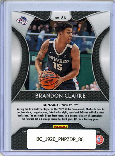 Brandon Clarke 2019-20 Prizm Draft Picks #86