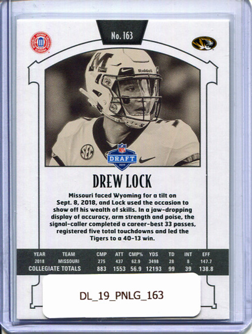 Drew Lock 2019 Legacy #163