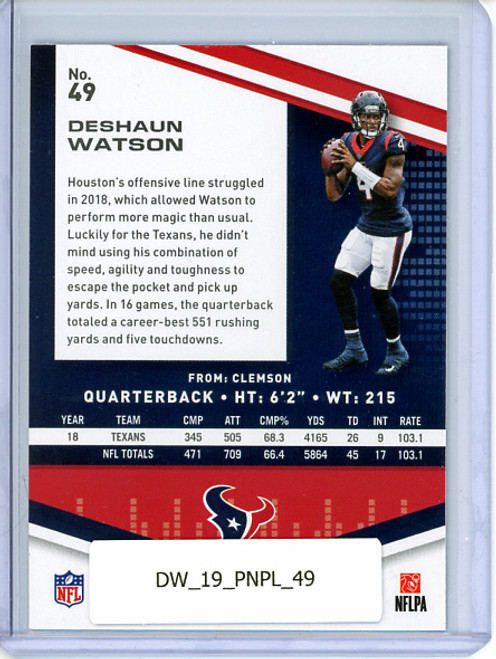 Deshaun Watson 2019 Playoff #49