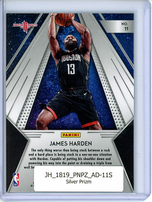 James Harden 2018-19 Prizm, All Day #11 Silver