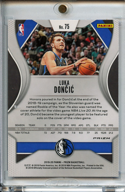 Luka Doncic 2019-20 Prizm #75 Red White & Blue (8)
