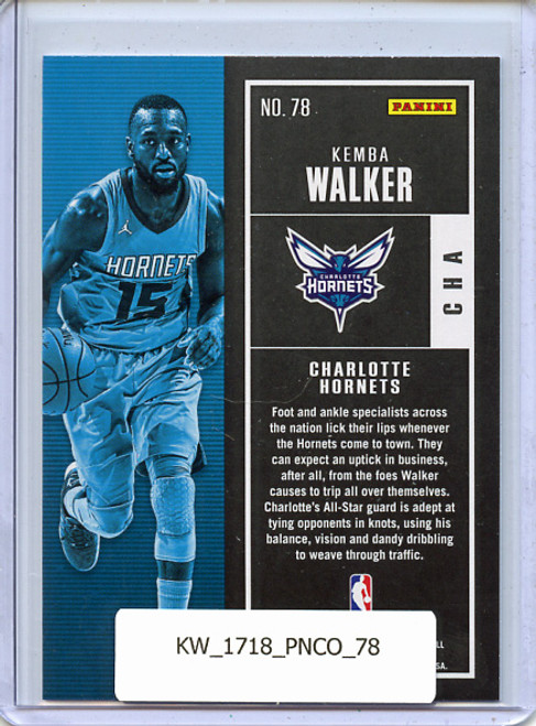 Kemba Walker 2017-18 Contenders #78