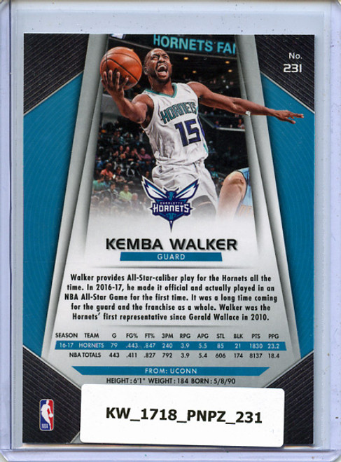 Kemba Walker 2017-18 Prizm #231