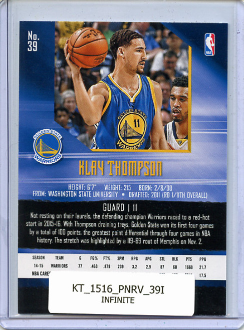 Klay Thompson 2015-16 Revolution #39 Infinite