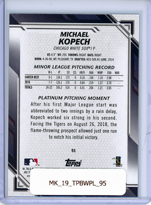 Michael Kopech 2019 Bowman Platinum #95