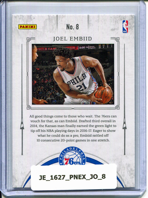 Joel Embiid 2016-17 Excalibur, Jousting #8