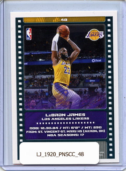 LeBron James 2019-20 Sticker & Card Collection #48