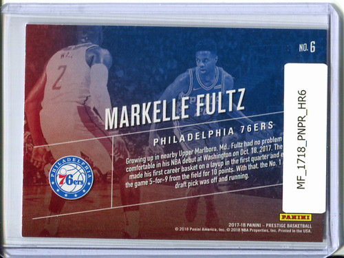 Markelle Fultz 2017-18 Prestige, Highlight Reel #6