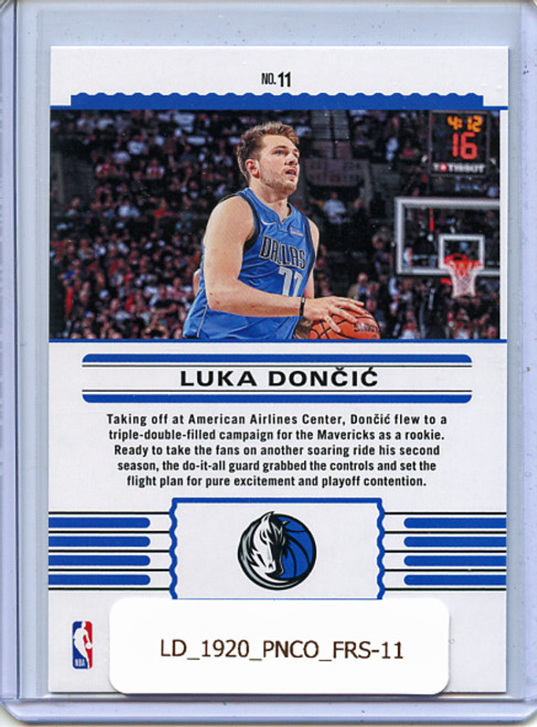 Luka Doncic 2019-20 Contenders, Front Row Seat #11