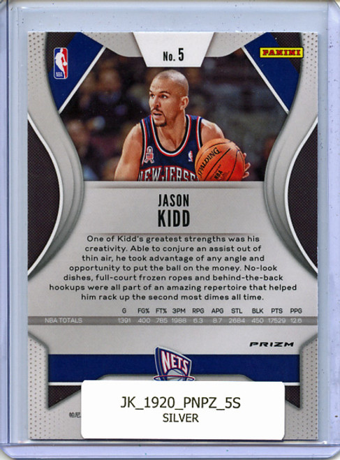 Jason Kidd 2019-20 Prizm #5 Silver