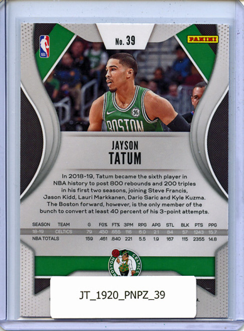 Jayson Tatum 2019-20 Prizm #39