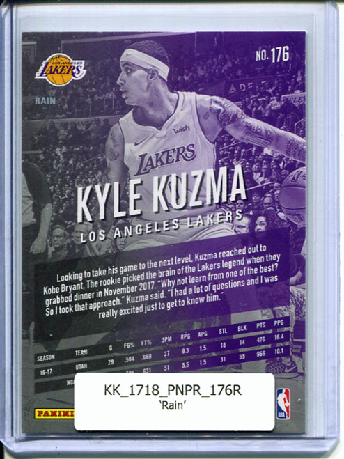 Kyle Kuzma 2017-18 Prestige #176 Rain