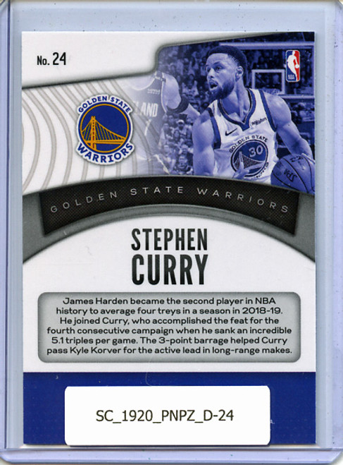 Stephen Curry 2019-20 Prizm, Dominance #24