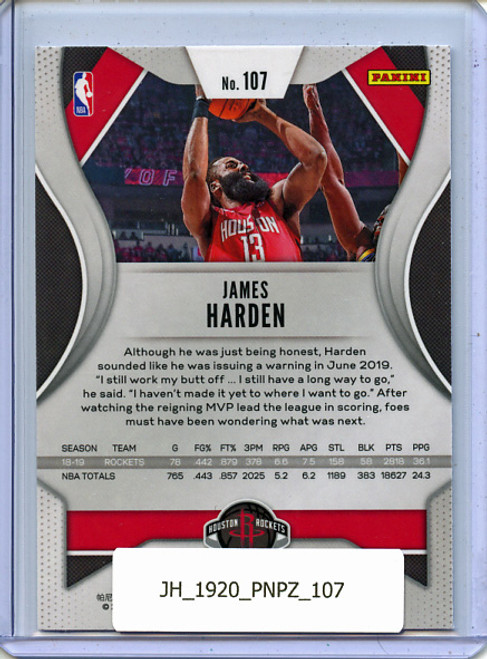 James Harden 2019-20 Prizm #107