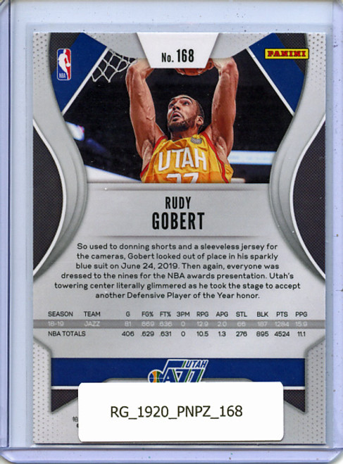 Rudy Gobert 2019-20 Prizm #168