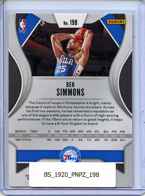 Ben Simmons 2019-20 Prizm #198