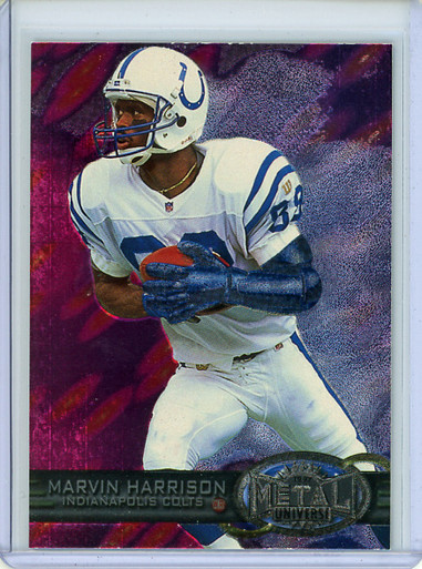 Marvin Harrison Sr & Marvin Harrison Jr 2007 Super Bowl Autograph