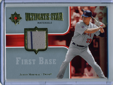 2007 U D Game Materials Justin Morneau jersey card Nm-Mt+ - C&S